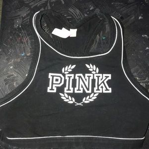 Pink Racerback Sports Bra